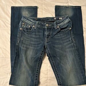 Miss Me Medium Blue Boot Cut Jeans